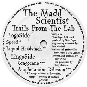The Madd Scientist - Trails From The Lab | Gargoyle Records (gr95003) The Madd Scientist - Trails From The Lab | Gargoyle Records (gr95003)