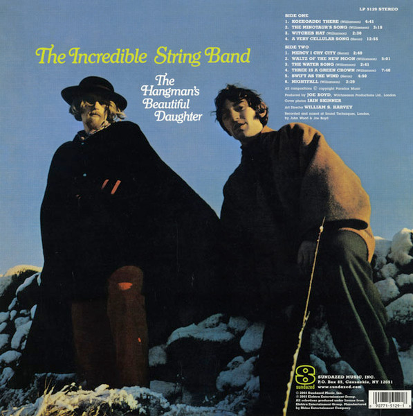 The Incredible String Band - The Hangman's Beautiful Daughter | Sundazed Music (LP 5129) - 2