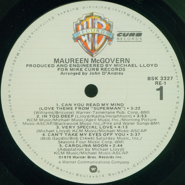Maureen McGovern - Maureen McGovern | Warner Bros. Records (BSK 3327) - 3 Maureen McGovern - Maureen McGovern | Warner Bros. Records (BSK 3327) - 3