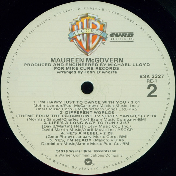 Maureen McGovern - Maureen McGovern | Warner Bros. Records (BSK 3327) - 4 Maureen McGovern - Maureen McGovern | Warner Bros. Records (BSK 3327) - 4