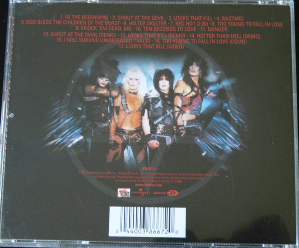 Mötley Crüe - Shout At The Devil | Mötley Records (038 667-2) - 3