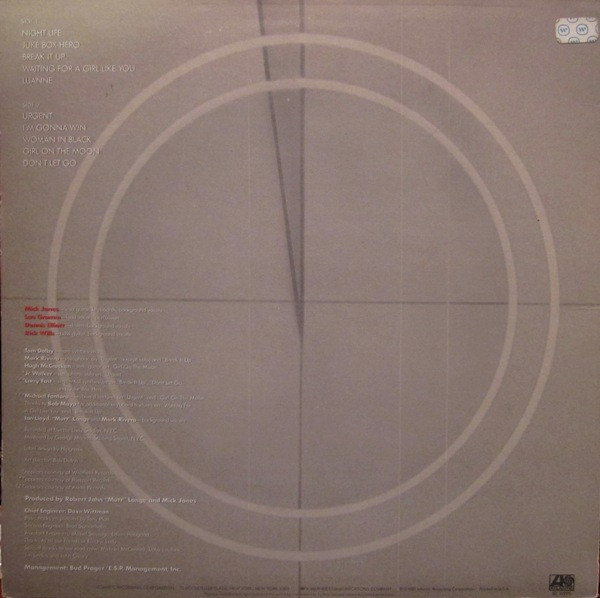 Foreigner - 4 | Atlantic (SD 16999) - 2 Foreigner - 4 | Atlantic (SD 16999) - 2