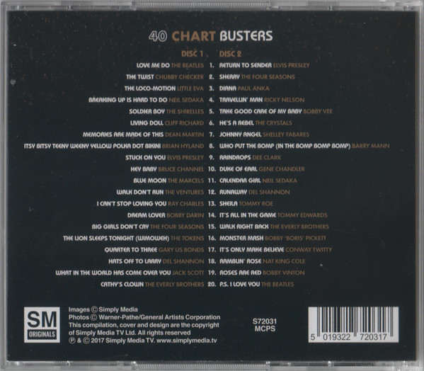 Various - 40 Chart Busters | SM Originals (S72031) - 2 Various - 40 Chart Busters | SM Originals (S72031) - 2
