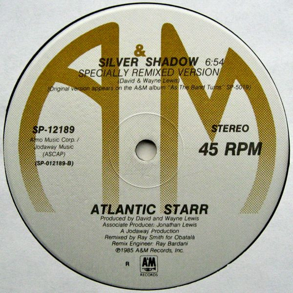 Atlantic Starr - In The Heat Of Passion / Silver Shadow | A&M Records (SP-12189) - 3 Atlantic Starr - In The Heat Of Passion / Silver Shadow | A&M Records (SP-12189) - 3