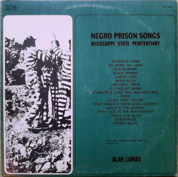 Various - Negro Prison Songs | Archive Of Folk Music (TLP 1020)