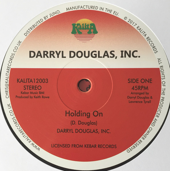 Darryl Douglas - Holding On / Jesus Is The Light | Kalita Records (KALITA12003) - 3