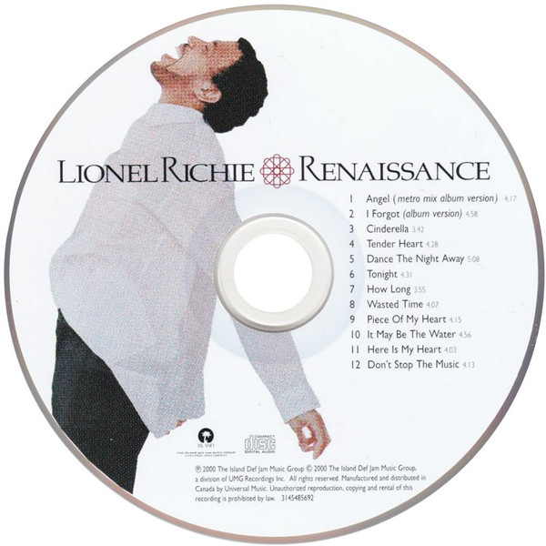 Lionel Richie - Renaissance | Island Records (3145485692) - 3 Lionel Richie - Renaissance | Island Records (3145485692) - 3