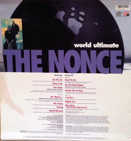 The Nonce - World Ultimate | American Recordings (1-43002) - 2 The Nonce - World Ultimate | American Recordings (1-43002) - 2