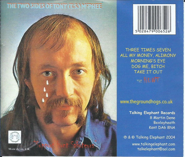 Tony McPhee - The Two Sides Of Tony (T.S.) McPhee | Talking Elephant Records (TECD065) - 2 Tony McPhee - The Two Sides Of Tony (T.S.) McPhee | Talking Elephant Records (TECD065) - 2