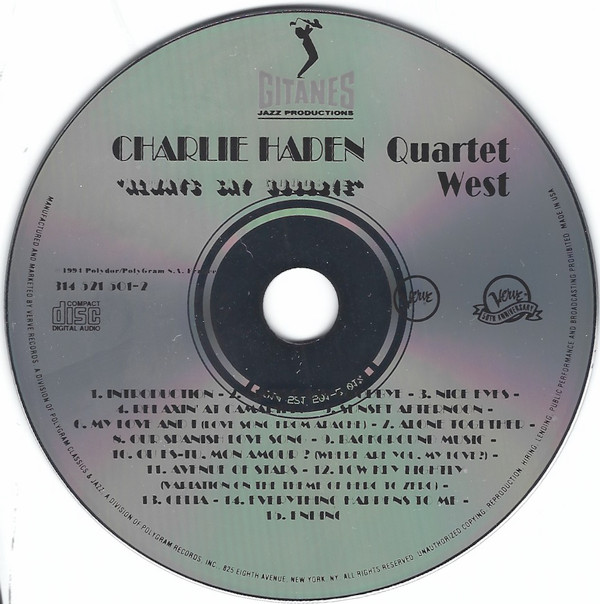 Charlie Haden Quartet West - Always Say Goodbye | Verve Records (314 521 501-2) - 2