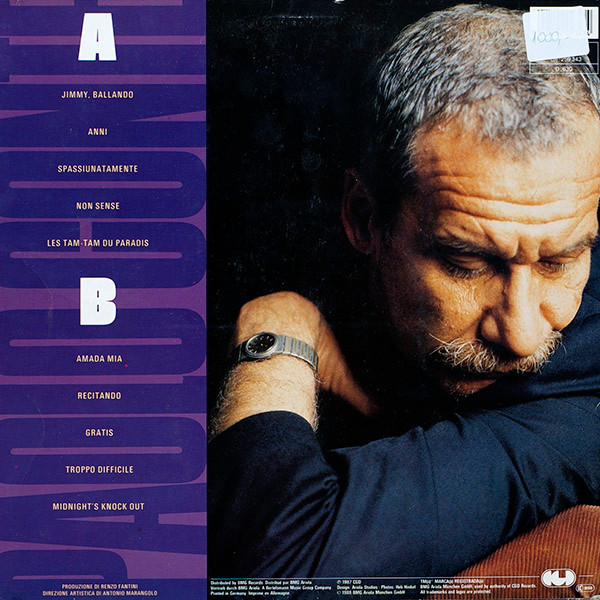 Paolo Conte - Jimmy, Ballando | CGD (209 343) - 2 Paolo Conte - Jimmy, Ballando | CGD (209 343) - 2