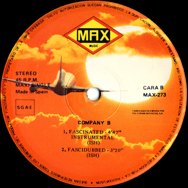 Company B - Fascinated | Max Music (MAX 273) - 4
