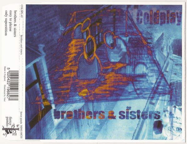Coldplay - Brothers & Sisters | Fierce Panda (NING 68 CD) - main