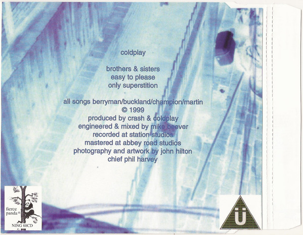 Coldplay - Brothers & Sisters | Fierce Panda (NING 68 CD) - 2