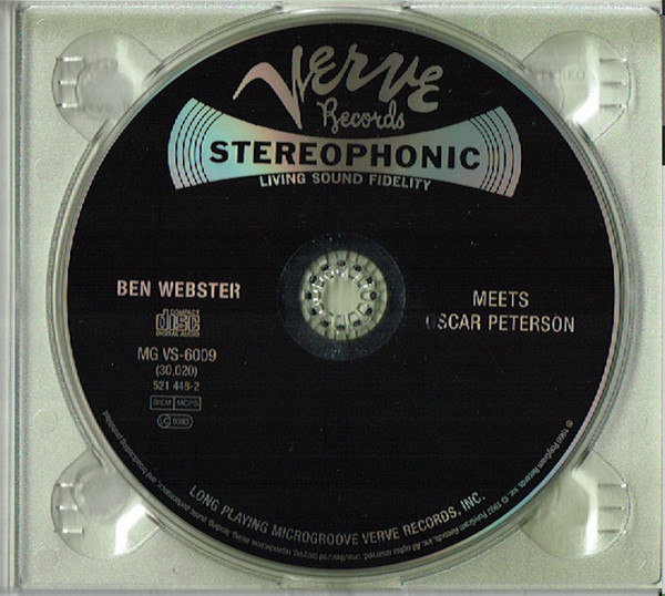 Ben Webster Meets Oscar Peterson - Ben Webster Meets Oscar Peterson | Verve Records (521 448-2) - 3