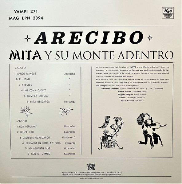 Mita y Su Monte Adentro - Arecibo | Discos Mag (LPN 2394) - 2 Mita y Su Monte Adentro - Arecibo | Discos Mag (LPN 2394) - 2