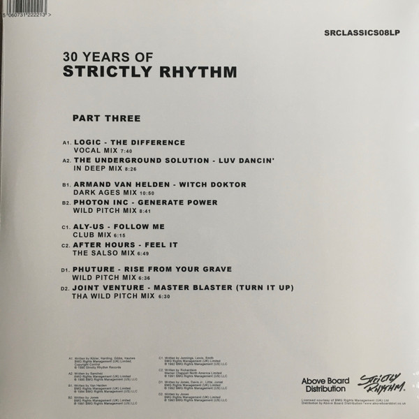 Various - 30 Years Of Strictly Rhythm Part Three | Strictly Rhythm (SRCLASSICS08LP) - 2 Various - 30 Years Of Strictly Rhythm Part Three | Strictly Rhythm (SRCLASSICS08LP) - 2