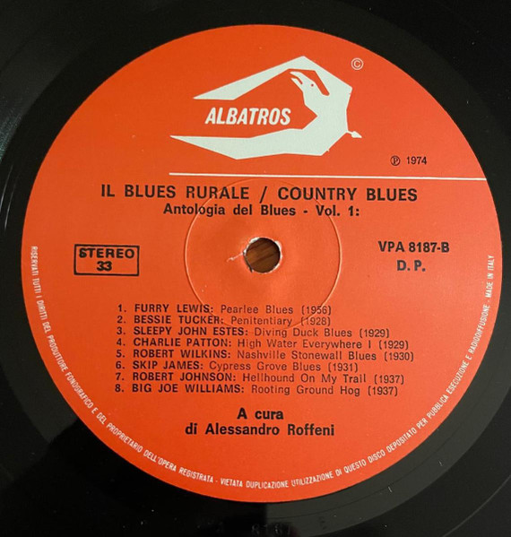 Various - Il Blues: Rurale - Jazzistico - Urbano | Albatros (ALB/8) - 4 Various - Il Blues: Rurale - Jazzistico - Urbano | Albatros (ALB/8) - 4