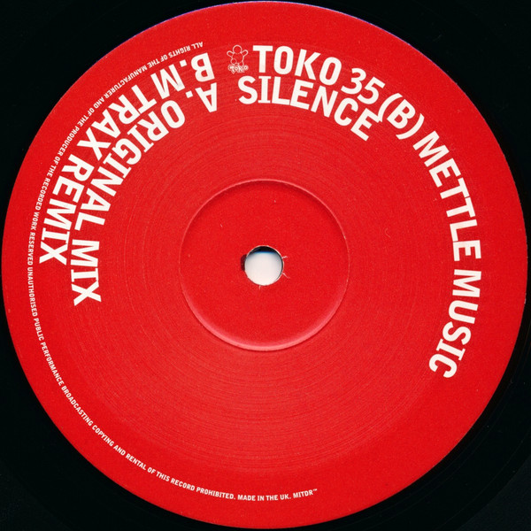 Mettle Music - Silence | Toko Records (TOKO 35) - 4