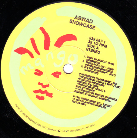 Aswad - Showcase | Mango (539 867-1) - 2