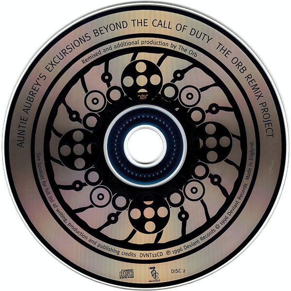 The Orb - Auntie Aubrey's Excursions Beyond The Call Of Duty: The Orb Remix Project | Deviant Records (DVNT12CD) - 4