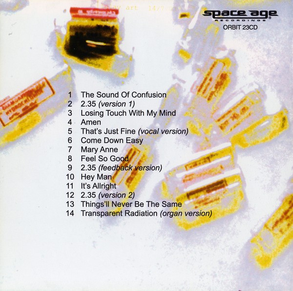 Spacemen 3 - Taking Drugs To Make Music To Take Drugs To | Space Age Recordings (ORBIT 23CD) - 2
