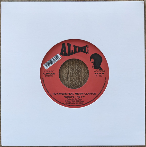 Roy Ayers Feat. Sylvia Cox / Roy Ayers Feat. Merry Clayton - Liquid Love | Alim Music (ALIM009) - 2