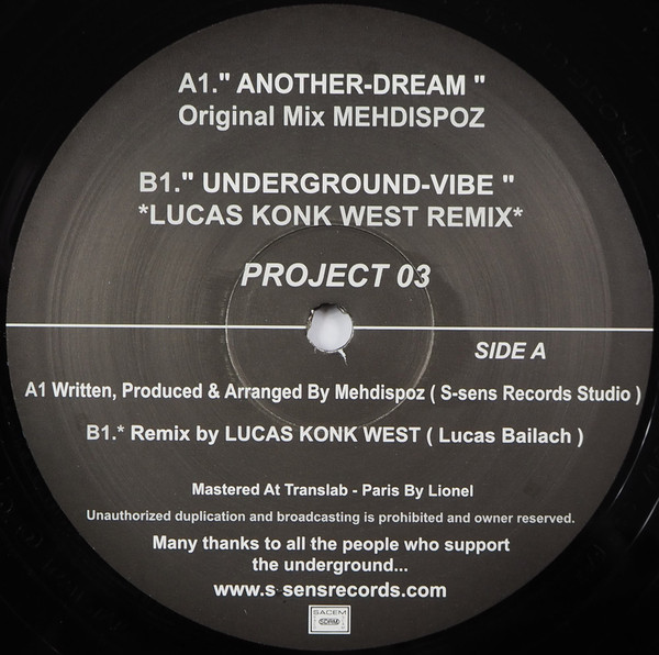 Mehdispoz - Another Dream | S-Sens (ssens003) - 2