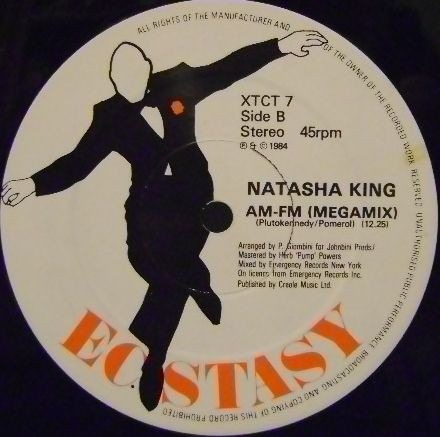 Filipponio / Natasha King - All'Arrembaggio (Let's Go For It) Megamix / AM-FM (Megamix) | Ecstasy (XTCT 7) - 2