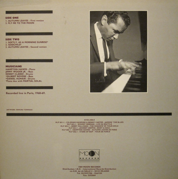 Hampton Hawes Trio - Autumn Leaves In Paris | Moon Records (MLP 005) - 2 Hampton Hawes Trio - Autumn Leaves In Paris | Moon Records (MLP 005) - 2