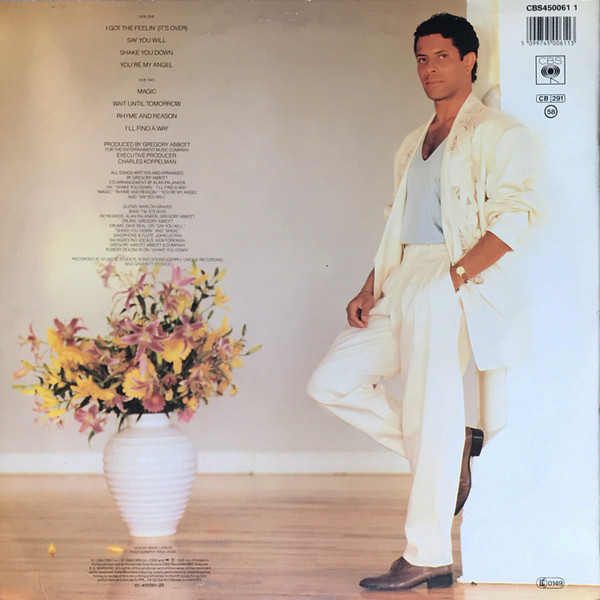 Gregory Abbott - Shake You Down | CBS (CBS 450061 1) - 2