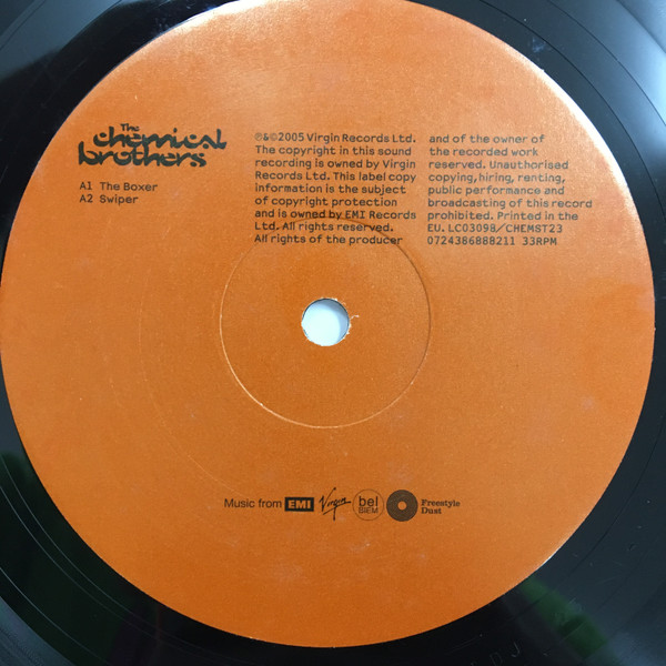 The Chemical Brothers - The Boxer | Freestyle Dust (CHEMST23) - 3