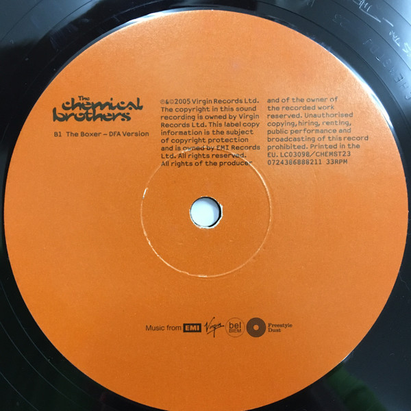 The Chemical Brothers - The Boxer | Freestyle Dust (CHEMST23) - 4