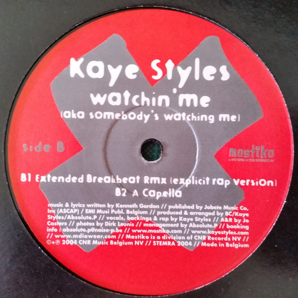 Kaye Styles - Watchin' Me | Mostiko (23 21227 6) - 3 Kaye Styles - Watchin' Me | Mostiko (23 21227 6) - 3
