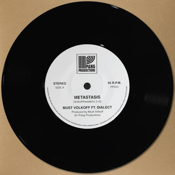 Must Volkoff Featuring Dialect - Metastasis / Jewels + Crystals | Pang Productions (PP025) - 2