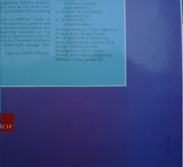 Antonio Carlos Jobim - Antonio Carlos Jobim Plays Jobim | Polydor (2310 278) - 3 Antonio Carlos Jobim - Antonio Carlos Jobim Plays Jobim | Polydor (2310 278) - 3