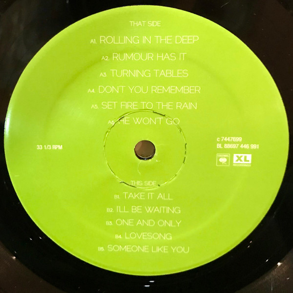 Adele - 21 | XL Recordings (88697446991) - 4 Adele - 21 | XL Recordings (88697446991) - 4