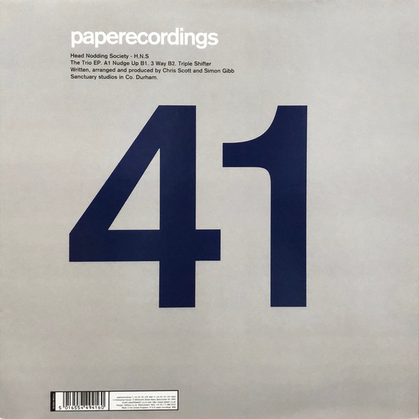 Head Nodding Society - The Trio EP | Paper Recordings (41) - 2 Head Nodding Society - The Trio EP | Paper Recordings (41) - 2