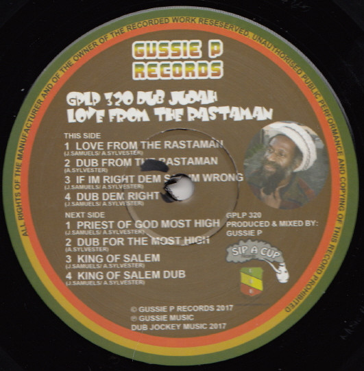 Dub Judah - Love From The Rastaman | Gussie P Records (GPLP320) - 2 Dub Judah - Love From The Rastaman | Gussie P Records (GPLP320) - 2
