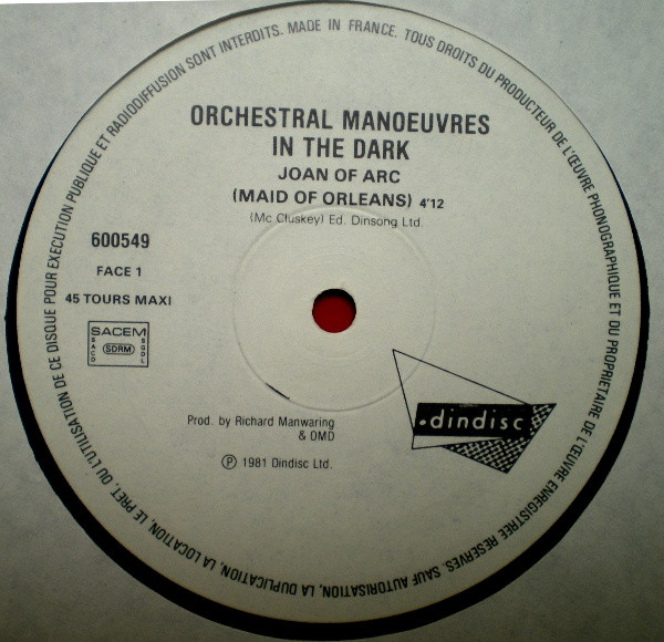Orchestral Manoeuvres In The Dark - Joan Of Arc (Maid Of Orleans) | Virgin (600549) - 3