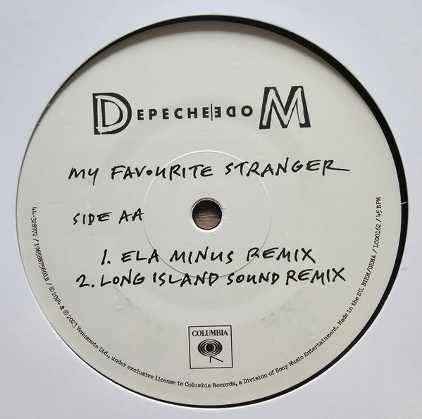 Depeche Mode - My Favourite Stranger (Remixes) | Columbia (196588756016) - 4 Depeche Mode - My Favourite Stranger (Remixes) | Columbia (196588756016) - 4