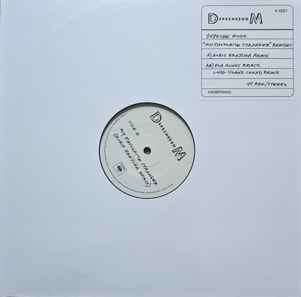 Depeche Mode - My Favourite Stranger (Remixes) | Columbia (196588756016)