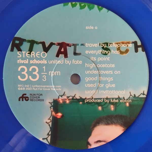 Rival Schools - United By Fate | Run For Cover Records (RFC242DLX) - 3 Rival Schools - United By Fate | Run For Cover Records (RFC242DLX) - 3