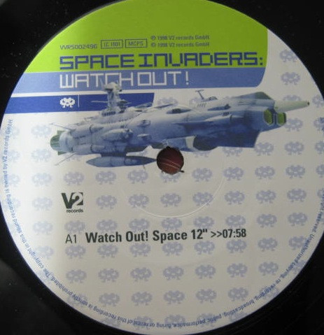 Space Invaders - Watch Out ! | V2 Records (VVR5002496) - 4