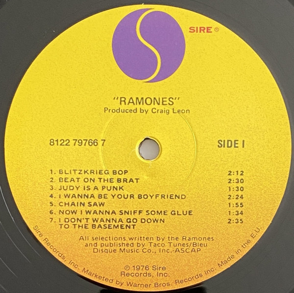 Ramones - Ramones | Rhino Vinyl (R1 6020) - 3