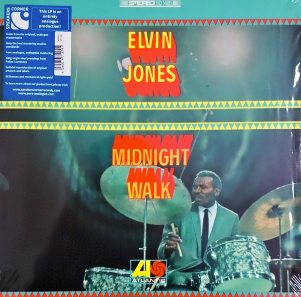 Elvin Jones - Midnight Walk | Speakers Corner Records (SD 1485) - 2