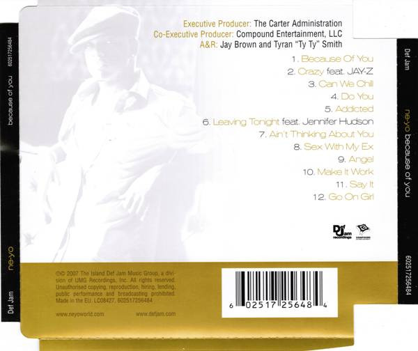 Ne-Yo - Because Of You | Def Jam Recordings (602517256484) - 2
