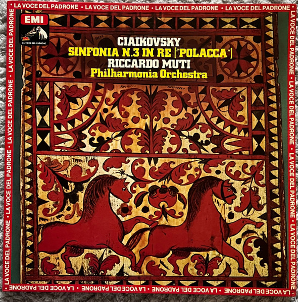 Pyotr Ilyich Tchaikovsky , Riccardo Muti , Philharmonia Orchestra - Sinfonia N°3 In Re "Polacca" | EMI (3 C065 - 02990 Q)