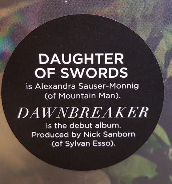 Daughter Of Swords - Dawnbreaker | Bella Union (BELLA917V) - 3