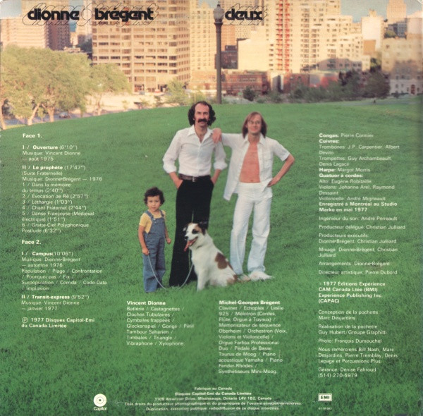 Dionne-Brégent - Deux | Capitol Records (ST-70.052) - 2